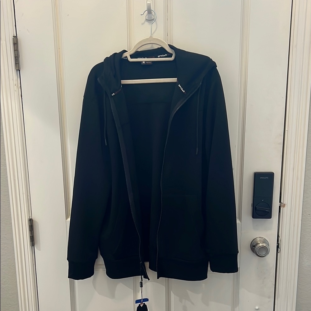 NWT Men's Spyder Active zip up hoodie